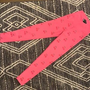Beach riot VERY RARE cherry studded sport leggings